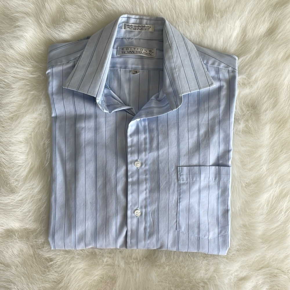 editions by van heusen dress shirt